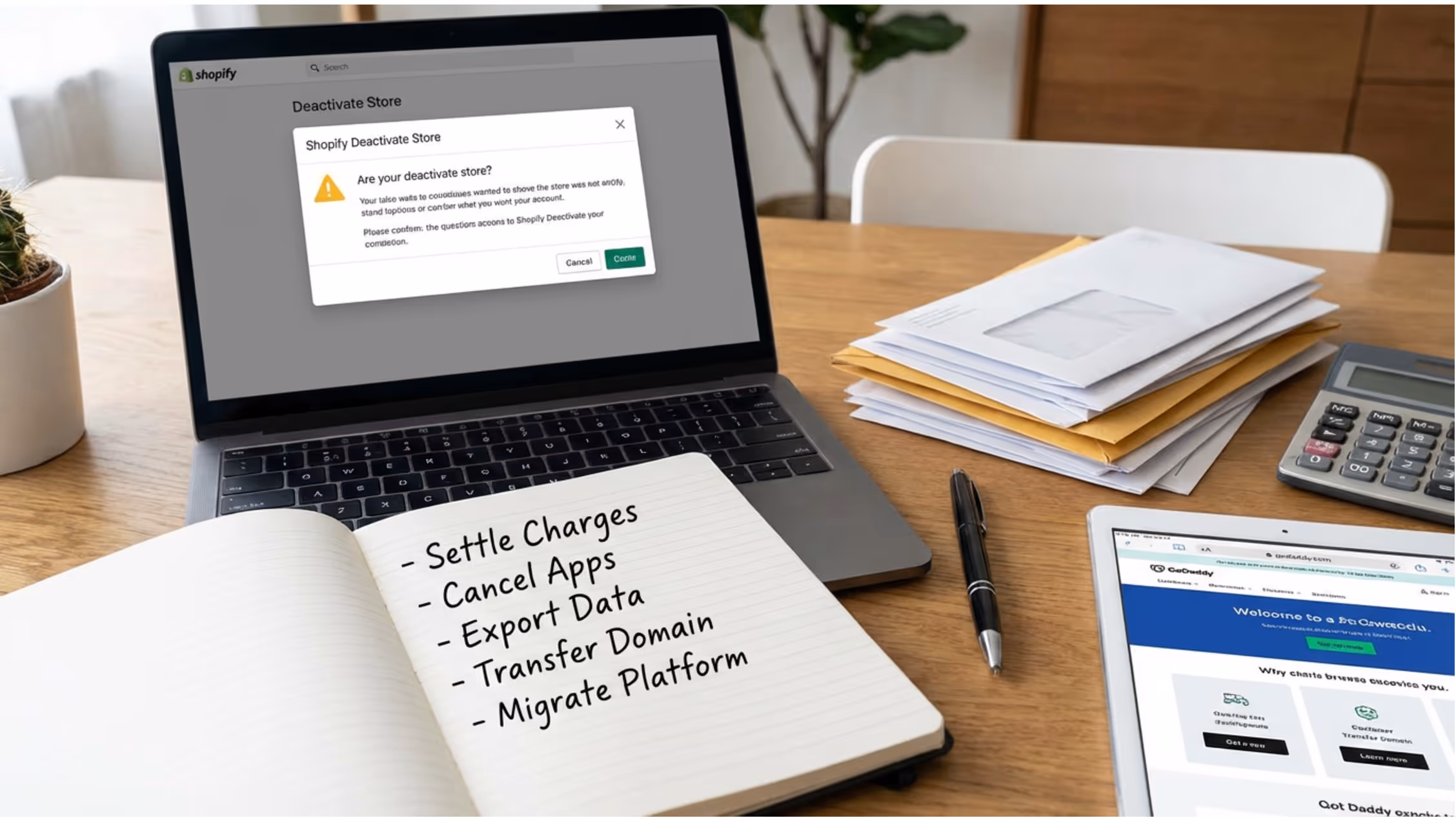 Things to Do Before You Delete Shopify Account